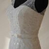 close beaded white wedding dresses