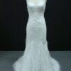 Designer Wedding Dress with Featherswedding dress with feathers