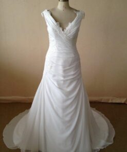 ebb OffTheShoulderPlusSizeWeddingGown