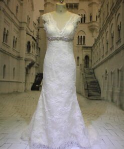 Style ebb15180-229- Empire Waist Plus Size Wedding Gown