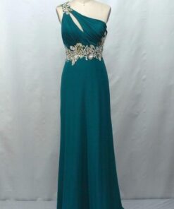 Halter Evening Dresses with Empire Waist