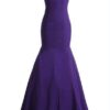 illusion neckline evening dresses