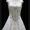 close beaded bridal gown