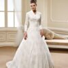 Modest Church Wedding Dresses with long sleeves