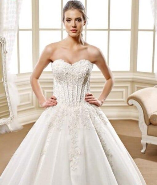 corset ball gown wedding dresses