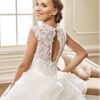 keyhole back wedding dresses