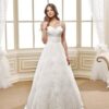 ball gown Wedding Dress with lace Straps