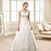 Sleevelessa lineweddinggowns