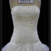 close dropped waist wedding dress