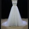 ball gown wedding dress with ribbon belt