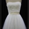 close ruched ball gown wedding dress