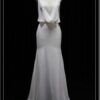 informal cap sleeve wedding dress