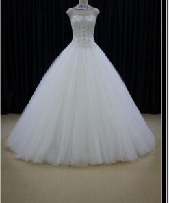 traditional bridal ball gown wedding dres