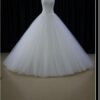 strapless wedding ball gown