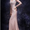 Pink lace Evening Dresses