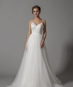 Style 402501260 Wedding Ball Gown with Spaghetti Straps