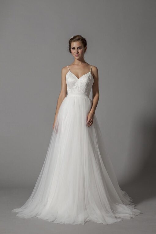 Style 402501260 Wedding Ball Gown with Spaghetti Straps