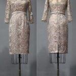 Long Sleeve Lace Cocktail Dresses for Mother of the Groom