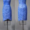 Short blue cocktail dresses