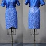 Blue Mother of the Groom Cocktail Dresses