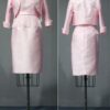 Pastel Pink Suit dress for the Mother of the Bride