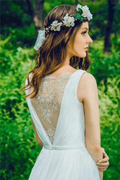 Style 501401444 - Lace Back Wedding Dresses