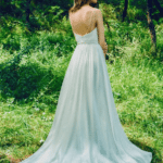 chapel train wedding gowns for the garden