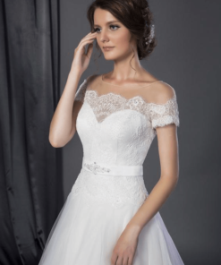 Feminine wedding gowns