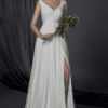 wedding dresses with leg slits