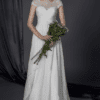 inexpensive cap sleeve wedding gowns