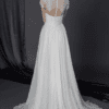 inexpensive lace back wedding gowns