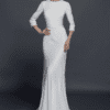 modest long sleeve wedding dresses