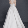 cris cros back ball gown wedding dress