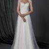 Classic wedding dresses with cap sleeves