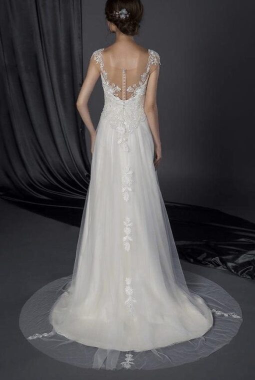 wedding gown backs