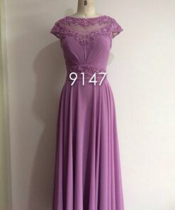 Style 9147 purple mother of the groom dresses