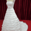 TieredA lineBridalGown