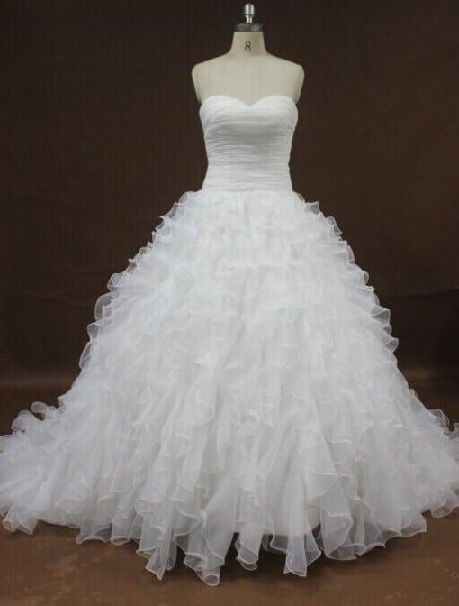 Style 1123-2015 white quinceanera ball gowns