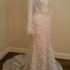 V neck wedding dress inspired by Darius Cordell