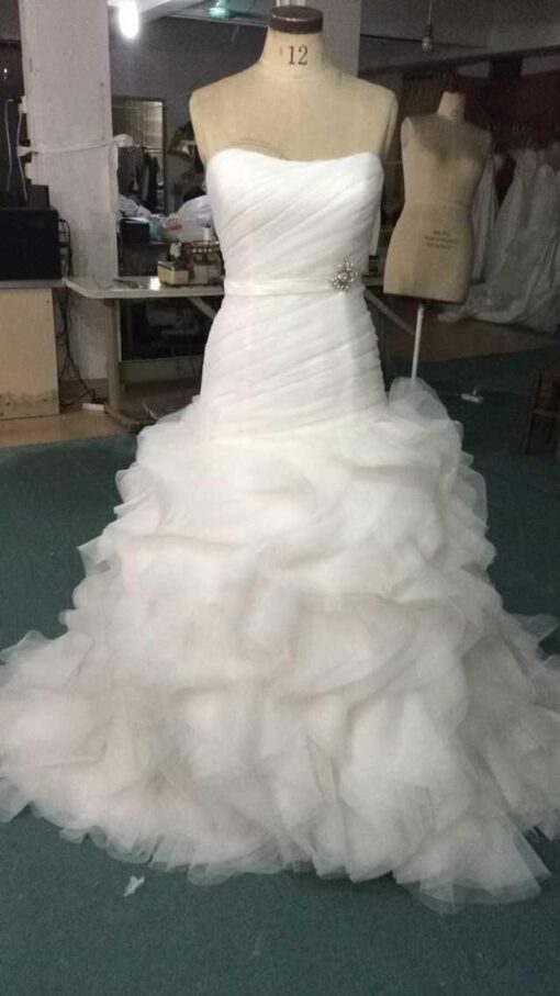 Style 275F Large Organza Wedding Dresses