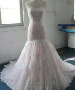 Style 280-H2 Pastel pink colored wedding gowns