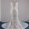 Style 280LSWD Long Sleeve Replica Wedding Dress