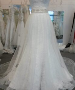 Style 299G Plus Size Wedding Gown with straps