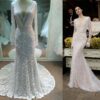 Style C2015-MJLS - replica long sleeve wedding dress inspired by inbal dror