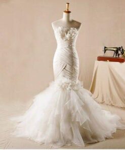 Style wd1522 Strapless Fit-n-Flare Wedding Gowns