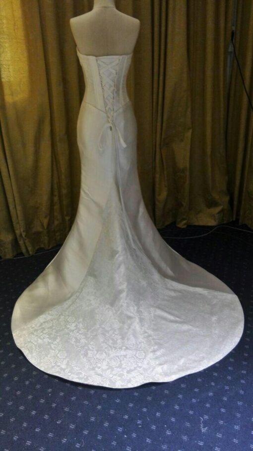 Beautiful white pageant dress