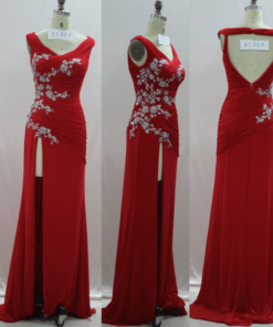 Style NS503 - red pageant evening gowns