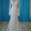 Opennecklinelongsleeveweddingdresses dariuscordell