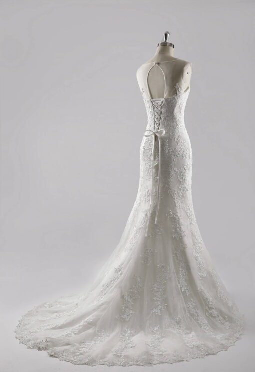 backlessIllusionnecklinelacebridaldresses DariusCordell