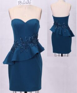 Short Navy blue Cocktail Dresses from darius cordell